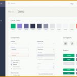 Perfekt Style Guide for Web App by Alex Macdonell