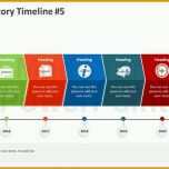 Phänomenal Business History Timeline Editable Powerpoint Template