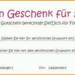Phänomenal Gutschein Vorlage Word Download