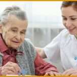Schockieren Betreuung älterer Menschen Verschiedene Möglichkeiten