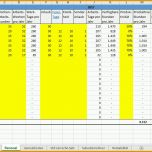 Schockieren Excel Vorlage Stundensatz Kalkulation
