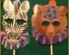 Schockieren Venezianische Masken Vorlagen Zum Ausdrucken Tiermasken