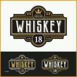 Schockieren Whiskey Labels Collection Vector