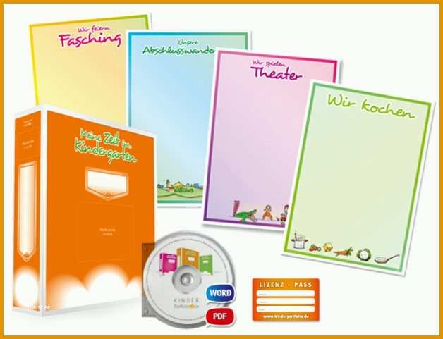 200 kindergarten portfolio vorlagen word pdf