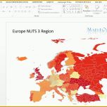 Sensationell Nuts 3 Europa Karte Powerpoint Präsentation Vektor Karte
