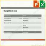 Spektakulär Bud Planung Excel Vorlage – De Excel