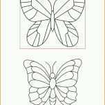 Spektakulär butterfly Template 01 Seidenmalerei