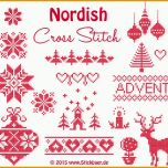 Spektakulär Der Stickbär nordish Cross Stitch