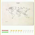 Spezialisiert Design Weltkarte Auf Weichem Pappel Holz Siebdruck Mit