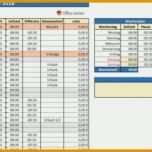 Spezialisiert Excel Arbeitszeitnachweis Vorlagen 2018 Rahmen
