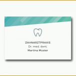 Spezialisiert Zahnarzt Visitenkarten Praxisdesigns