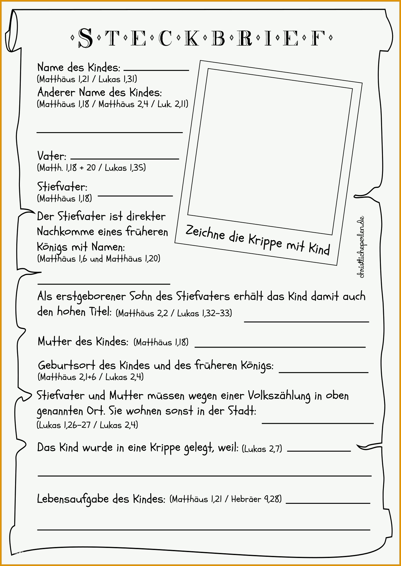 Tolle 6 Steckbrief Vorlage Kostenlos Vorlagen Und Muster
