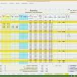 Tolle 9 Zeiterfassung Excel Vorlage Kostenlos