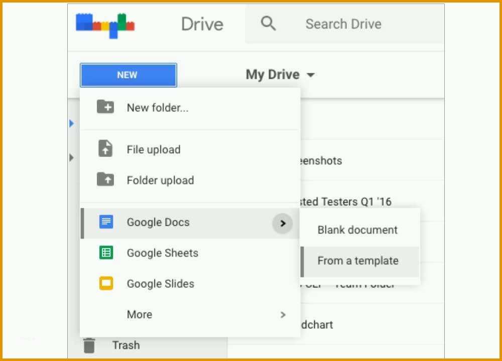 google drive erhaelt direktverknuepfung zu office vorlagen