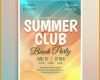 Tolle sommer Strand Party Banner Flyer Vorlage Design