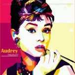 Überraschen Audrey Hepburn Breakfast at Tiffany In Wedha S Pop Art