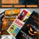 Überraschen Flyer Vorlagen Für Halloween