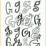 Überraschen Handlettering Möglichkeiten Für Den Buchstaben G