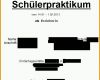 Überraschen Praktikumsmappe Deckblatt Schule Beruf Praktikum