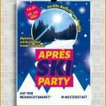 Ungewöhnlich Flyer Vorlagen Für Après Ski Party Und Hüttengaudi