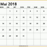 Unglaublich Kalender Mai 2018 Ausdrucken