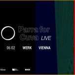 Unglaublich Parra for Cuva Live