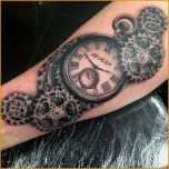 Unglaublich Pocket Watch Steampunk Tattoo Design …