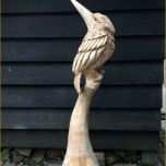Unvergesslich Chainsaw Carving Kingfisher Schnitzen
