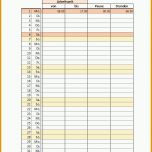 Unvergesslich Excel Arbeitszeitnachweis Vorlagen 2018