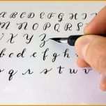 Unvergesslich Kalligraphie Alphabet Vorlagen Kostenlos Cool Moderne