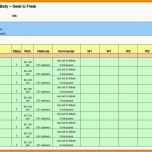 Wunderbar 11 Trainingsplan Vorlage Excel