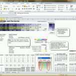 Wunderbar Excel Kalender Vorlage Download