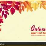 Wunderbar Verschiedene Herbstblätter Horizontale Vorlage Ahorn