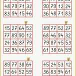 Wunderbar Zahlen Bingo Vorlage Dasbesteonline