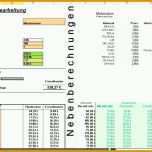 Wunderschönen 14 Kalkulation Excel Vorlage Kostenlos Vorlagen123
