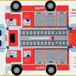 Wunderschönen Einladungskarte Feuerwehr Vorlage Best Feuerwehrauto