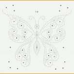Wunderschönen Fadengrafik Vorlagen Zum Ausdrucken Gut Schmetterling