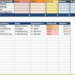 Wunderschönen Kostenlose Excel Projektmanagement Vorlagen