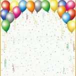 Wunderschönen Luftballons Konfetti Und Serpantine