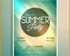 Wunderschönen sommer Musik Party Flyer Vorlage Mit Ereignisdetails